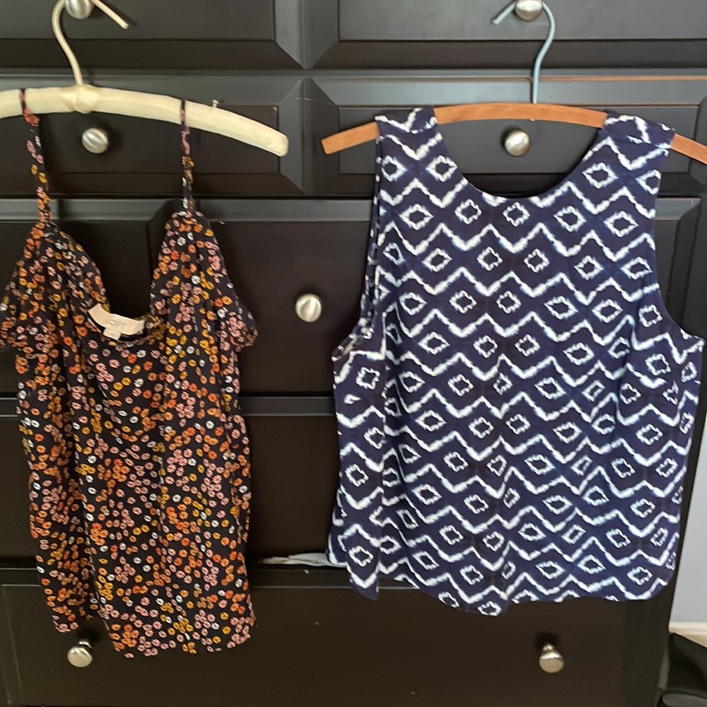 Pair of Loft shirts